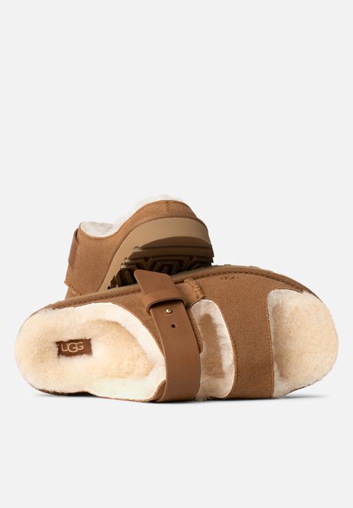 UGG® - Greenport strap slide - chestnut