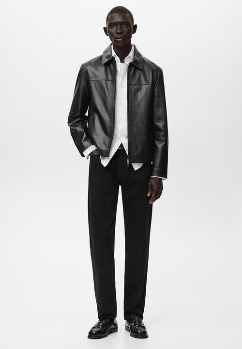MANGO - Jacket Yarn  - Black