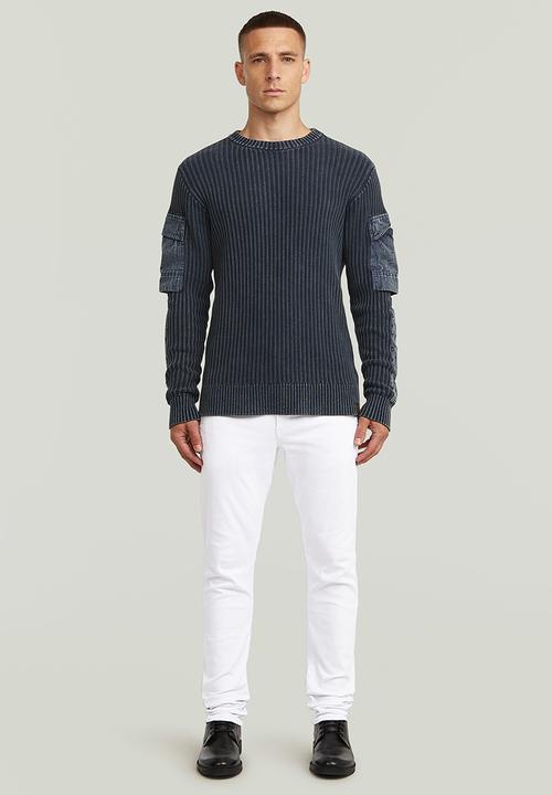 G-STAR - D-Staq 3D Slim - Paper White Gd