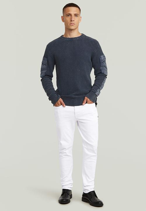 G-STAR - D-Staq 3D Slim - Paper White Gd