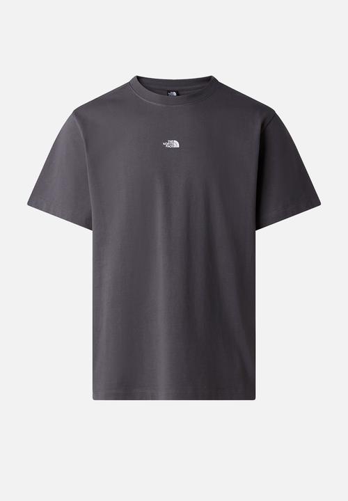 The North Face - M Essential Center Logo Relaxed Short Sleeve Tee - Anthracite Grey