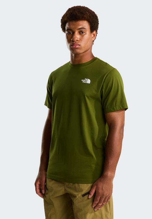 The North Face - M Box Nse Celebration Regular Short Sleeve Tee - Woodland Green