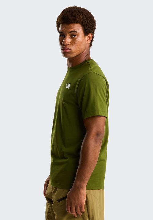 The North Face - M Box Nse Celebration Regular Short Sleeve Tee - Woodland Green