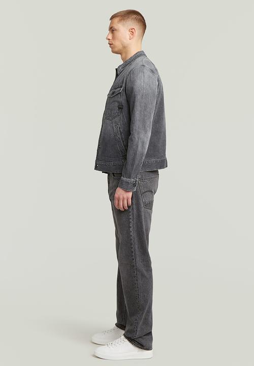 G-STAR - Dakota Regular Straight - Faded Eolith Grey