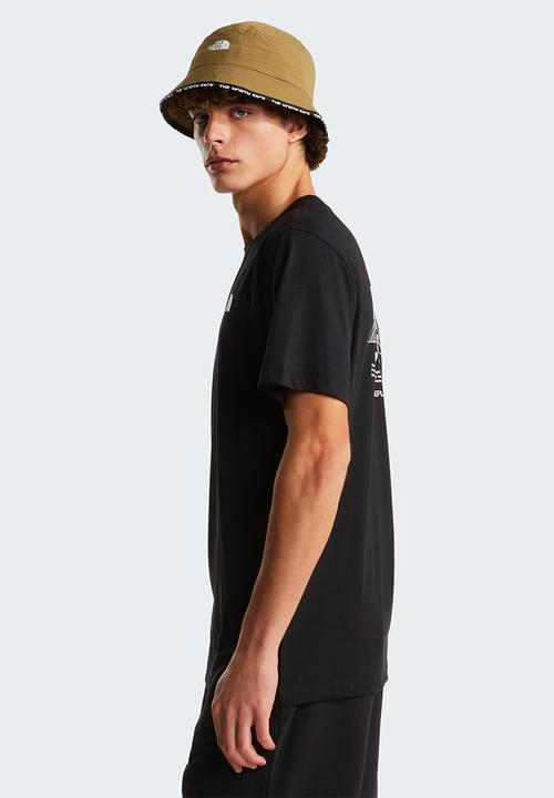 The North Face - Mountain Sketch  Regular Short Sleeve Tee-Graphic - Tnf Black