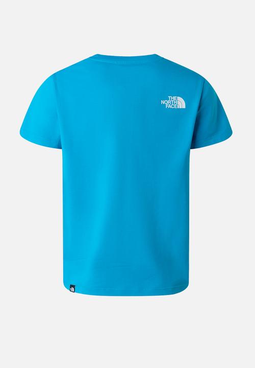 The North Face - Teen Simple Dome Regular Short sleeve Tee - Meridian Blue
