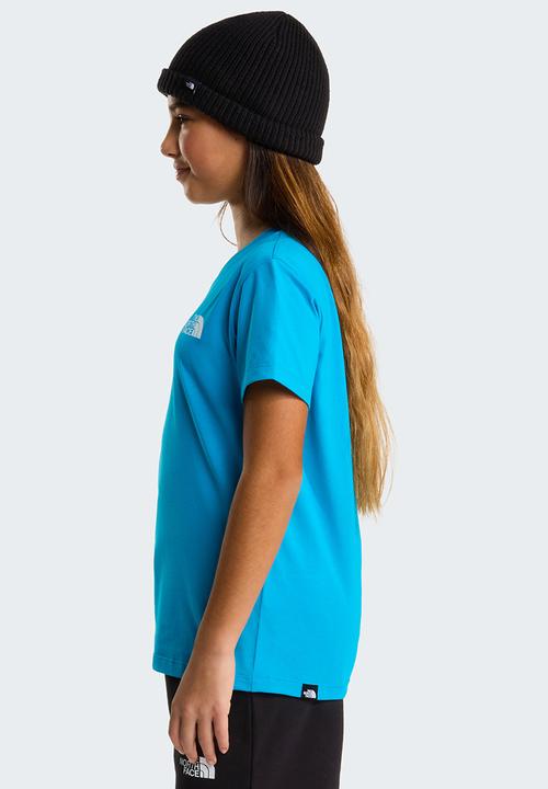 The North Face - Teen Simple Dome Regular Short sleeve Tee - Meridian Blue