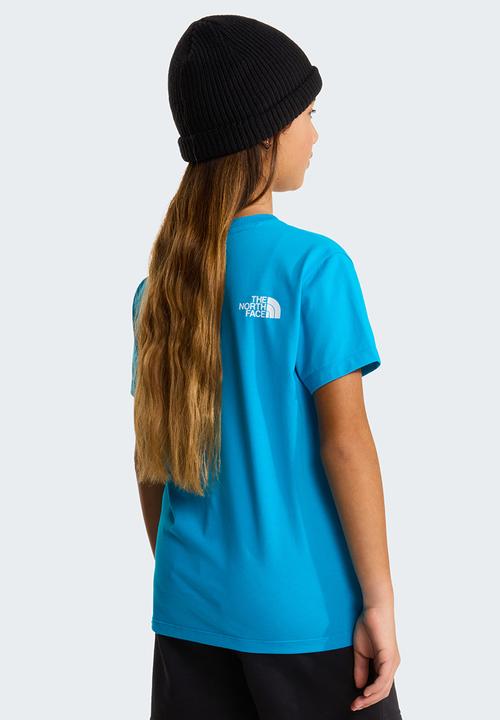 The North Face - Teen Simple Dome Regular Short sleeve Tee - Meridian Blue