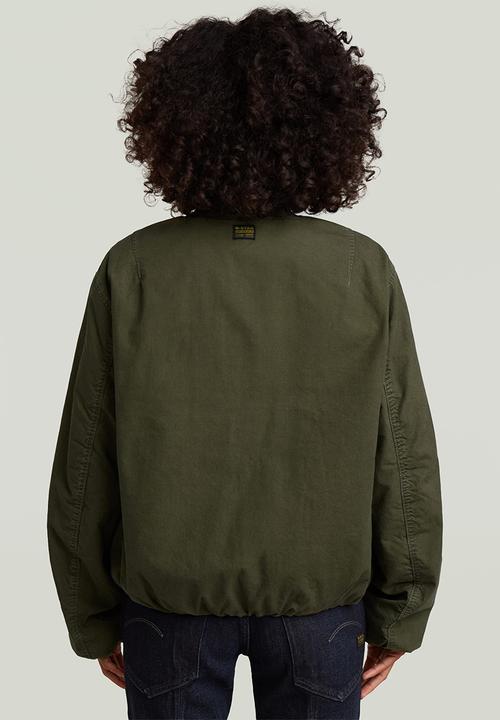 G-STAR - Bomber pdd jacket wmn - Shadow olive gd