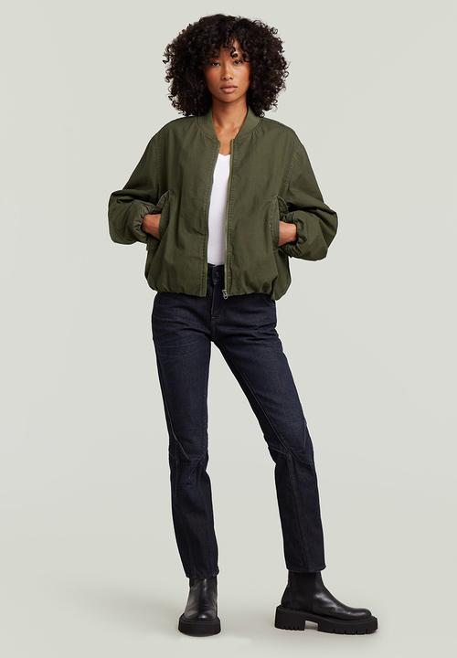G-STAR - Bomber pdd jacket wmn - Shadow olive gd