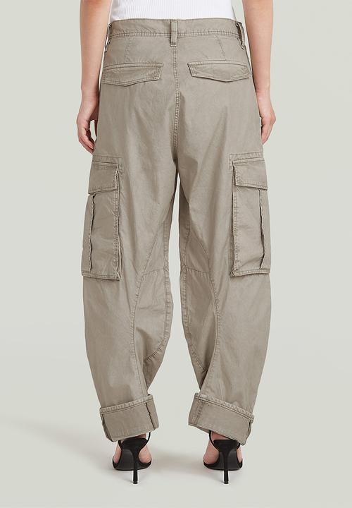 G-STAR - Cargo 3D boyfriend pants - Elephant skin gd