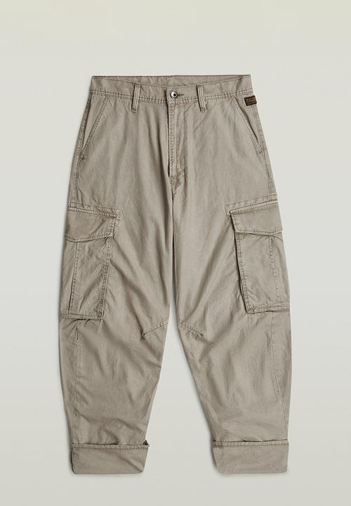 G-STAR - Cargo 3D boyfriend pants - Elephant skin gd