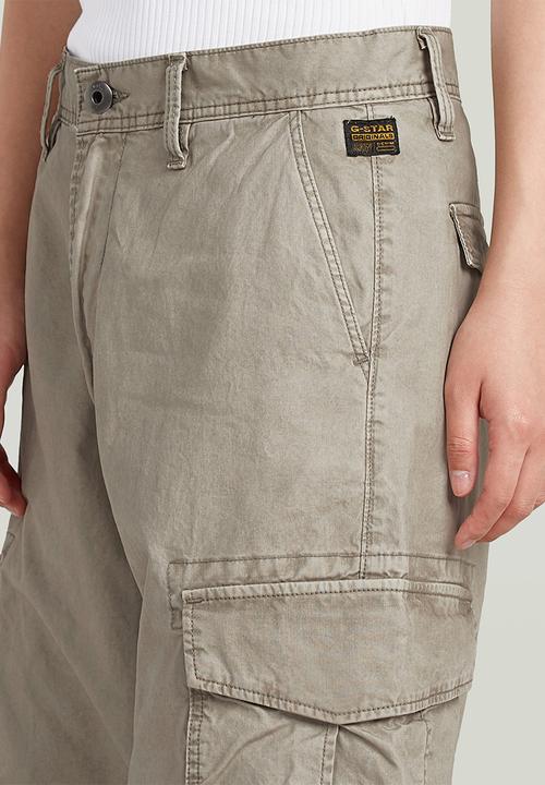 G-STAR - Cargo 3D boyfriend pants - Elephant skin gd