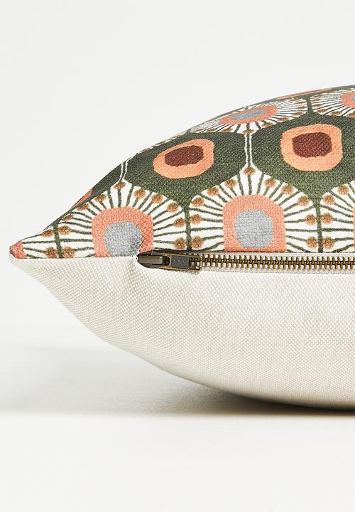 Hertex Fabrics - Shweshwe Cushion Cover - Sunset