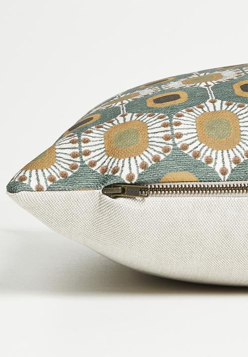 Hertex Fabrics - Shweshwe Cushion Cover - Forest