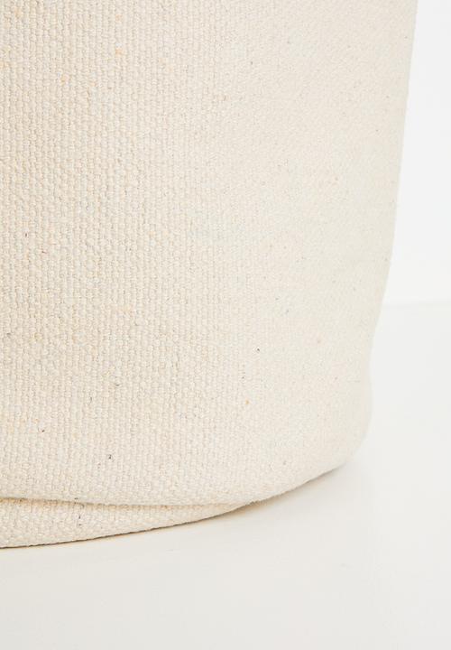 Sixth Floor - Rainbow Woven Basket - Natural