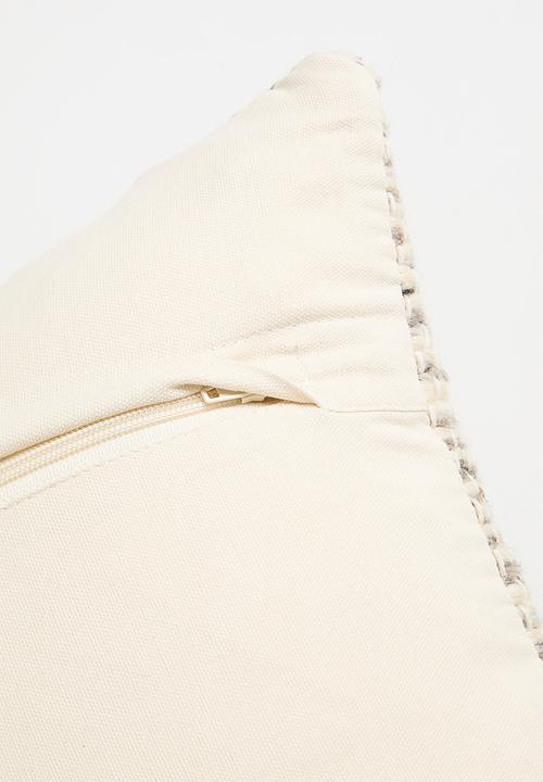 Sixth Floor - Siri Woven Cushion Cover - Natural