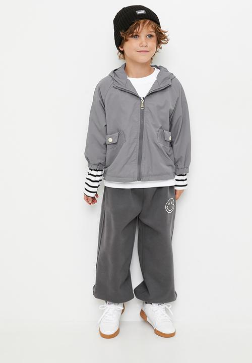 Pop Candy - Hooded jacket - charcoal