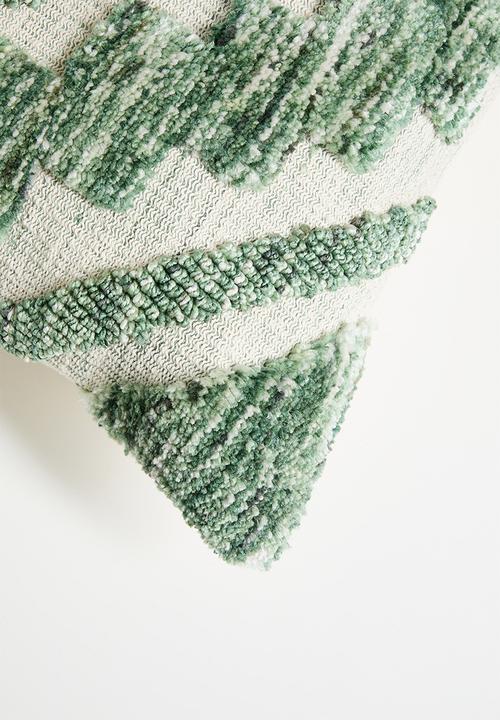 Sixth Floor - Tufted Cushion Cover - Olive