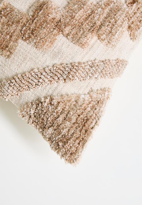 Sixth Floor - Tufted Cushion Cover - Rust