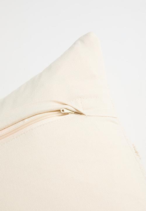 Sixth Floor - Flora Tufted Cushion Cover - Natural