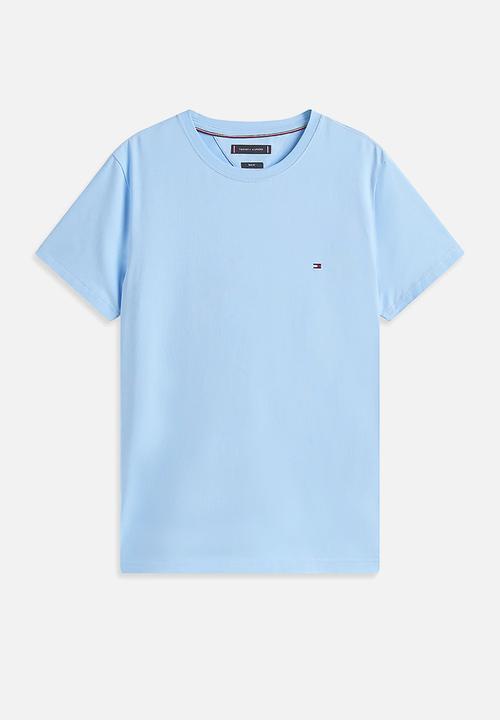 Tommy Hilfiger - Stretch Slim Fit Tee - Vessel Blue