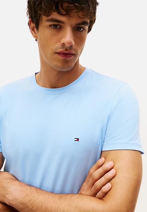 Tommy Hilfiger - Stretch Slim Fit Tee - Vessel Blue