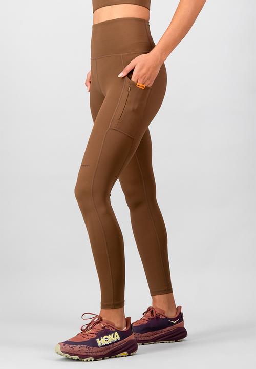 Burnt  - Traverse Legging - Clay Full