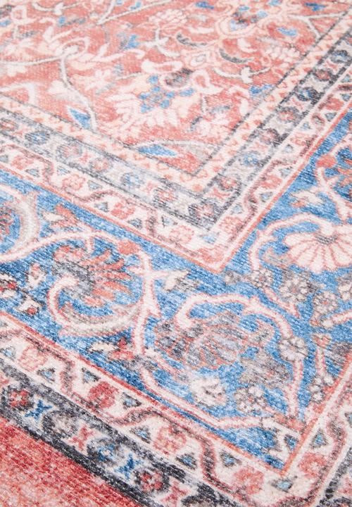 Fotakis - Eve Plush Woven Floral Rug Rust