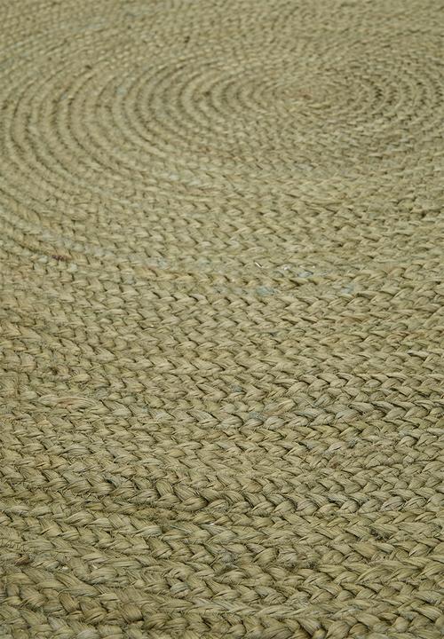 Sixth Floor - Jute Braided Rug - Olive
