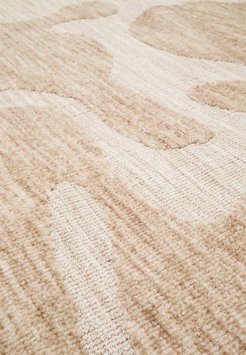 Sixth Floor - Swirl Round Rug - Natural