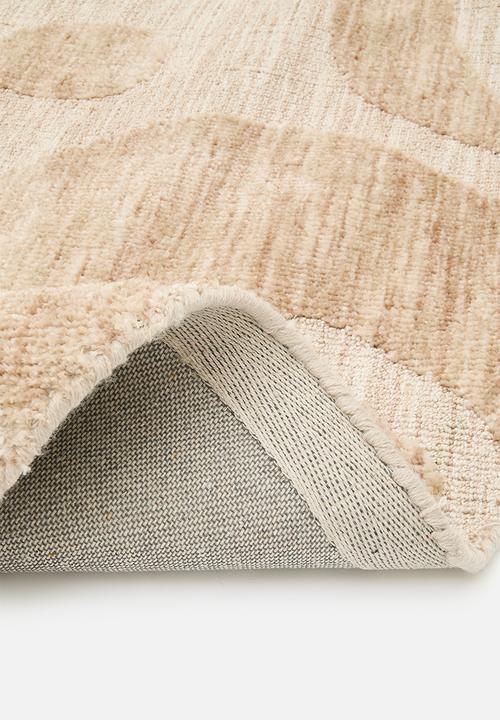 Sixth Floor - Swirl Round Rug - Natural