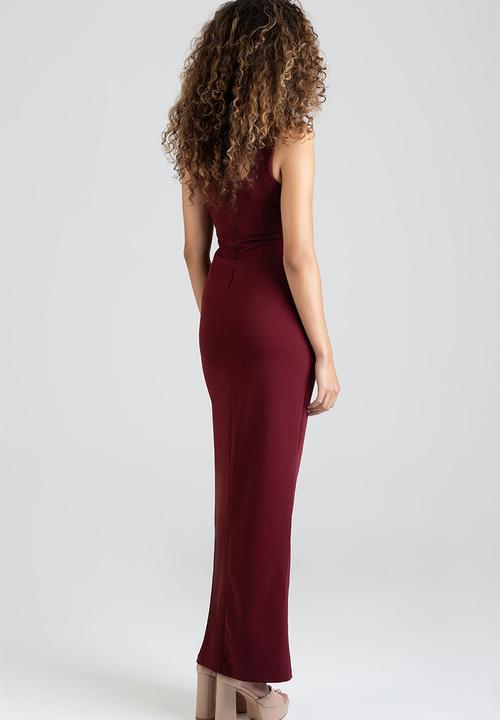 SISSY BOY - Turn Back Time: Maxi Dress - Burgundy