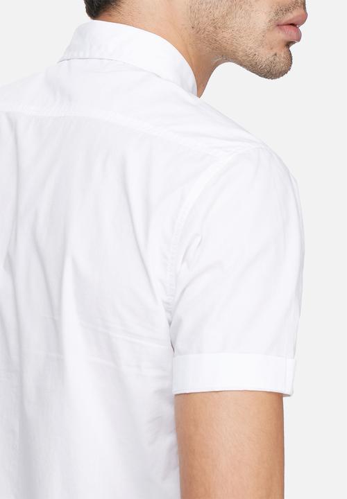 basicthread - Poplin slim fit shirt