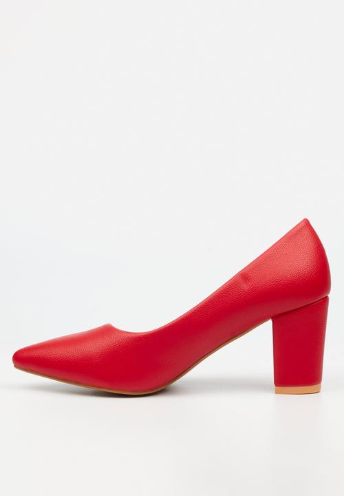 Butterfly Feet - Alison 1 heel - red