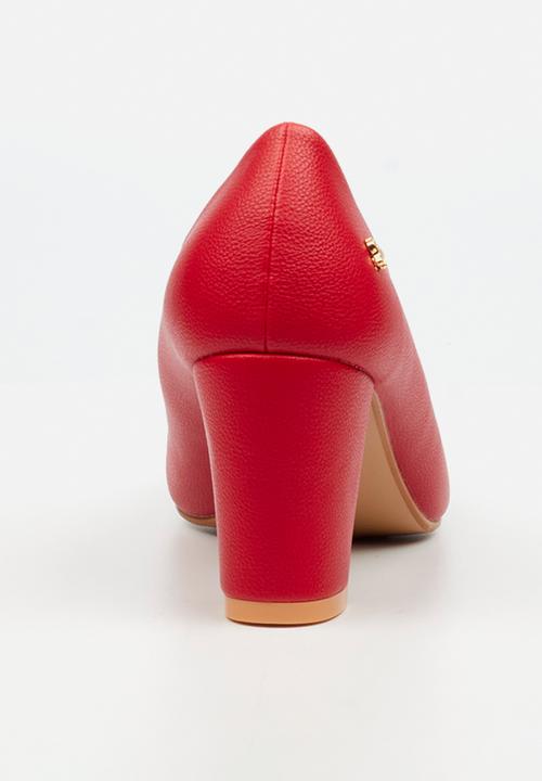 Butterfly Feet - Alison 1 heel - red