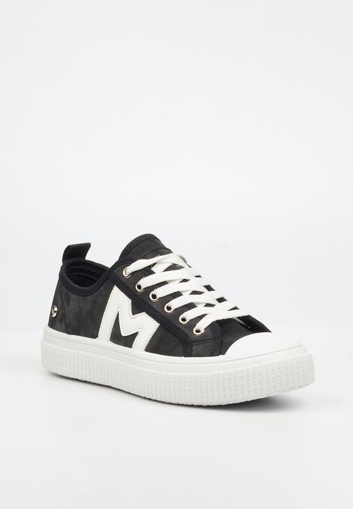 Miss Black - Cortado 1 toe cap sneaker - black