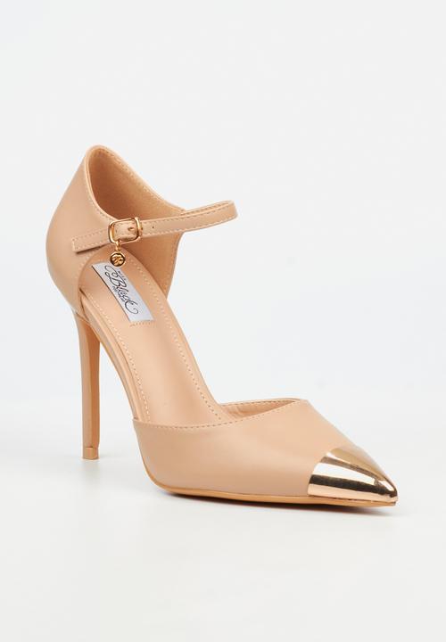 Miss Black - Lola 63 gold toe heel - neutral