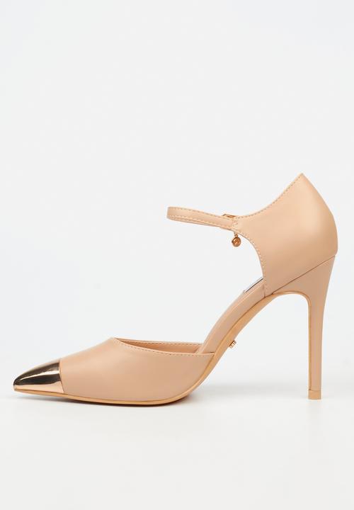 Miss Black - Lola 63 gold toe heel - neutral