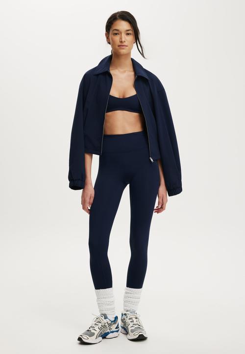 Cotton On - Ultra Move Full Length Tight - Prep Sport Navy