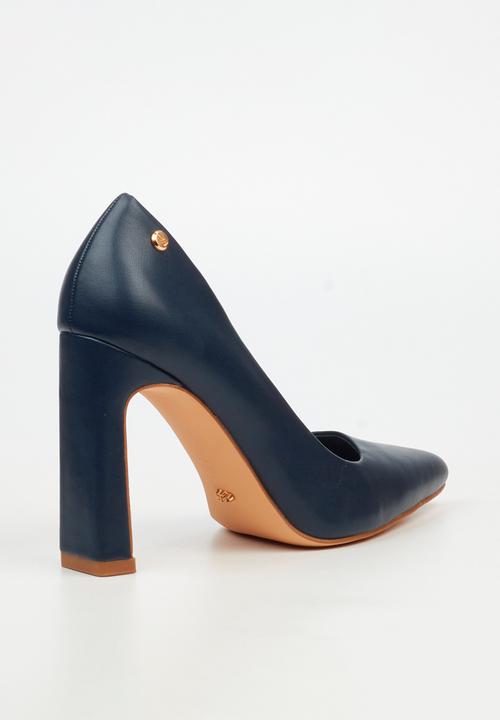 Miss Black - Nala 2 classic block heel - navy