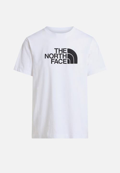 The North Face - Evolution Half Dome Regular Short Sleeve Tee - Tnf White-Tnf Black