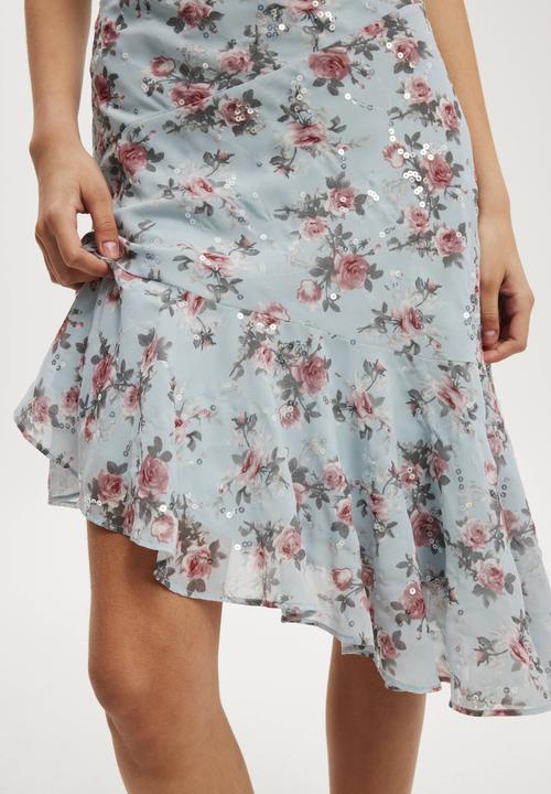 Cotton On - Bridget midi dress - roses floral