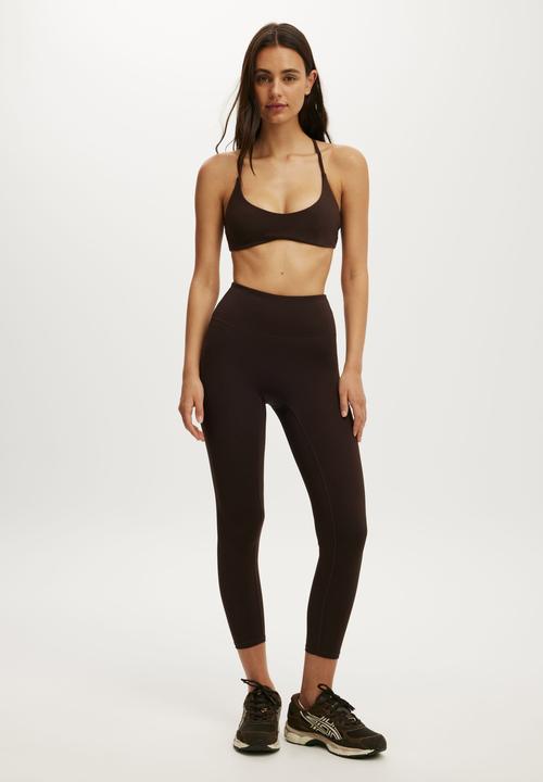 Cotton On - Ultra move 7/8 tight- french roast