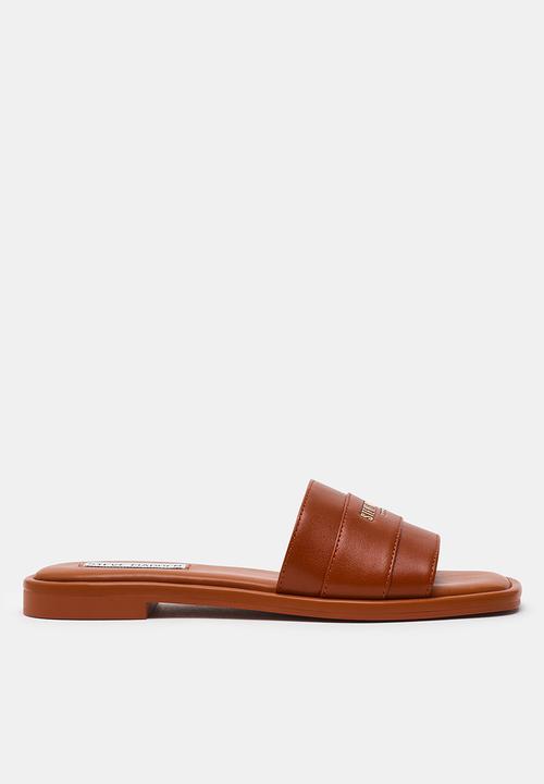 Steve Madden - Ashten slide - cognac lea