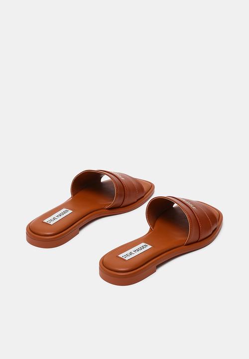 Steve Madden - Ashten slide - cognac lea