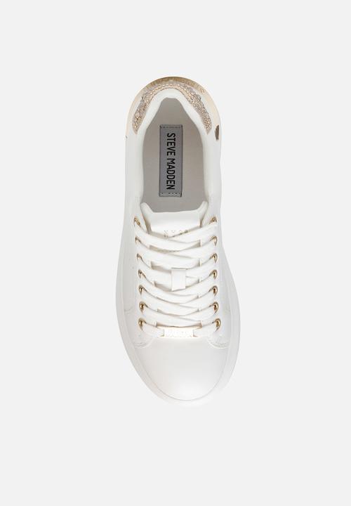 Steve Madden - Glacialr 2.0 sneaker - white/gold