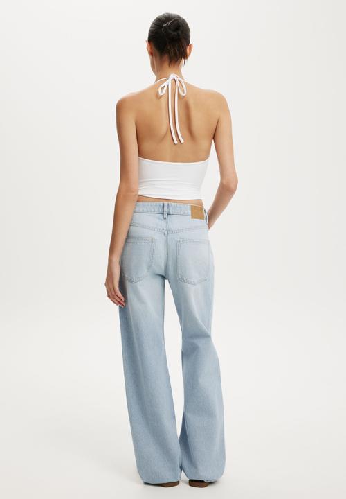 Cotton On - 91 straight jean - laurel blue
