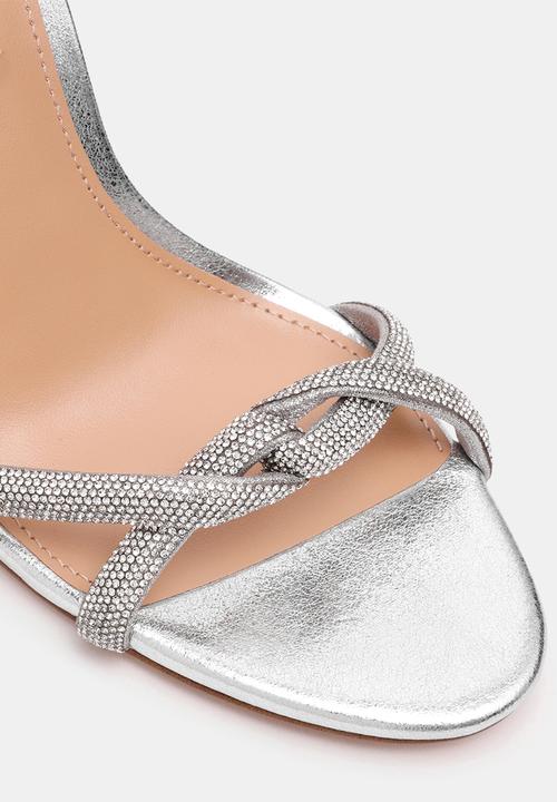 Steve Madden - Jewells heel - silver