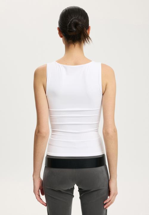 Cotton On - Hold Me Scoop Tank - White